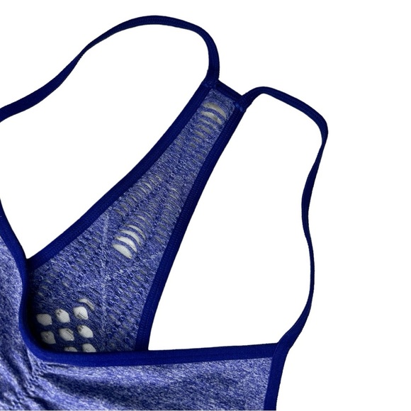 NWT PINK And Victoria’s Secret Blue Unlined Racerback Sports Bra Size XS - Picture 3 of 8